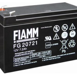 Batteria al Piombo 12V 7,2Ah (Faston 4,8mm)