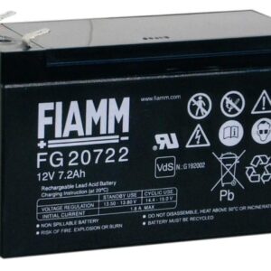 Batteria al Piombo 12V 7,2Ah (Faston 6,3mm)