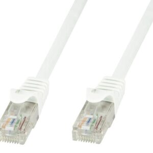 Cavo di rete Patch in CCA Cat.6 Bianco UTP 5m