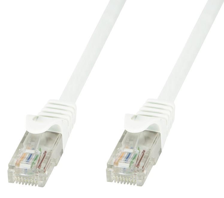 Cavo di rete Patch in CCA Cat.6 Bianco UTP 2m