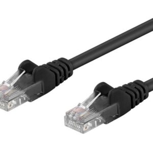 Cavo di rete Patch CCA Cat. 6 Nero UTP 1,5 m