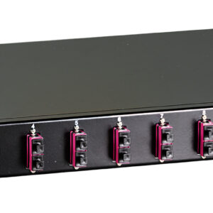 Cassetto Ottico 19'' con 12 bussole SC Duplex Multimodale OM4 Nero