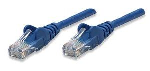 Cavo di rete Patch CCA Cat. 5e Blu UTP 1 mt