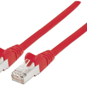Cavo Patch Cat.7 Plug RJ45 6A S/FTP LSZH 30m Rosso