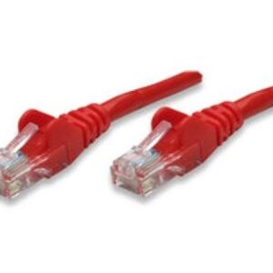 Cavo di rete Patch in CCA Cat. 6 Rosso UTP 0,5 mt