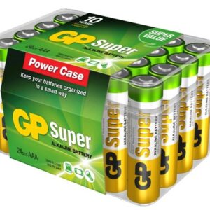 Confezione 24 Batterie GP Super Alcaline MiniStilo AAA: 24A/LR03
