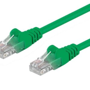 Cavo di rete Patch CCA Cat. 6 Verde UTP 5 m