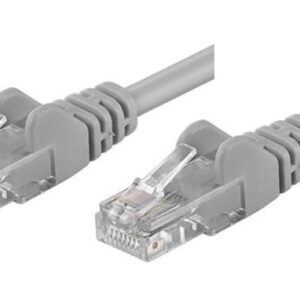 Cavo di rete Patch CCA Cat. 5e Grigio UTP 5 mt