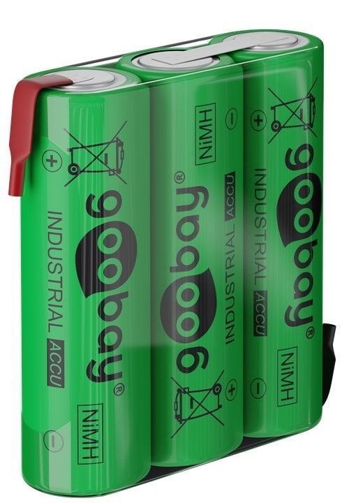 Batterie Ricaricabili NiMH 3xAA HR6 2100 mAh 3.6V a Saldare