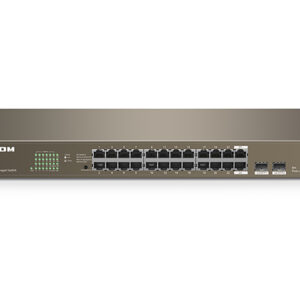Switch Ethernet Gigabit 24 Porte+2 porte SFP Layer 2 Unmanaged