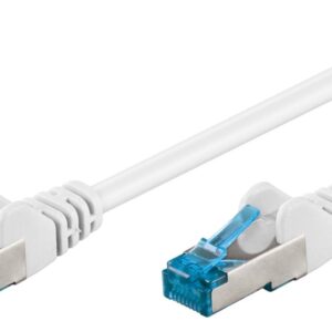Cavo di rete Patch in rame Cat. 6A Bianco SFTP LSZH 1m