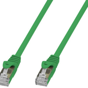 Cavo di Rete Patch in Rame Cat. 6A SFTP LSZH 3 m Verde