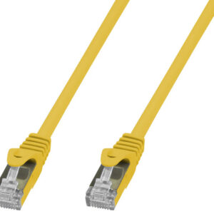Cavo di Rete Patch in Rame Cat. 6A SFTP LSZH 3 m Giallo