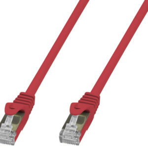 Cavo di Rete Patch in Rame Cat. 6A SFTP LSZH 5 m Rosso