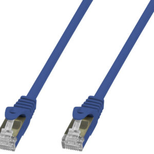 Cavo di Rete Patch in Rame Cat. 6A SFTP LSZH 20 m Blu