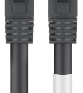 Cavo di rete Patch in rame Cat. 8.1 Nero SFTP LSZH 0,25m