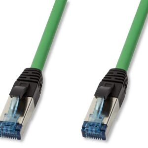 Cavo Patch Cat.6A S/FTP PUR IP20 5m Verde