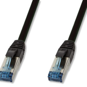 Cavo Patch Cat.6A S/FTP PUR IP20 UV 7,5m Nero