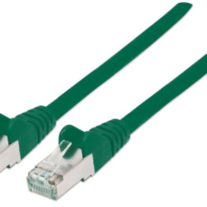 Cavo Patch Cat.7 Plug RJ45 6A S/FTP LSZH 0,5m Verde