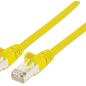 Cavo Patch Cat.7 Plug RJ45 6A S/FTP LSZH 1m Giallo