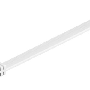 Cavo di Rete Patch Piatto in Rame Cat.6A UTP 3m Bianco