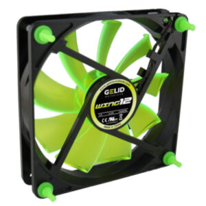 Ventola Wing 120x120x25 12V Verde