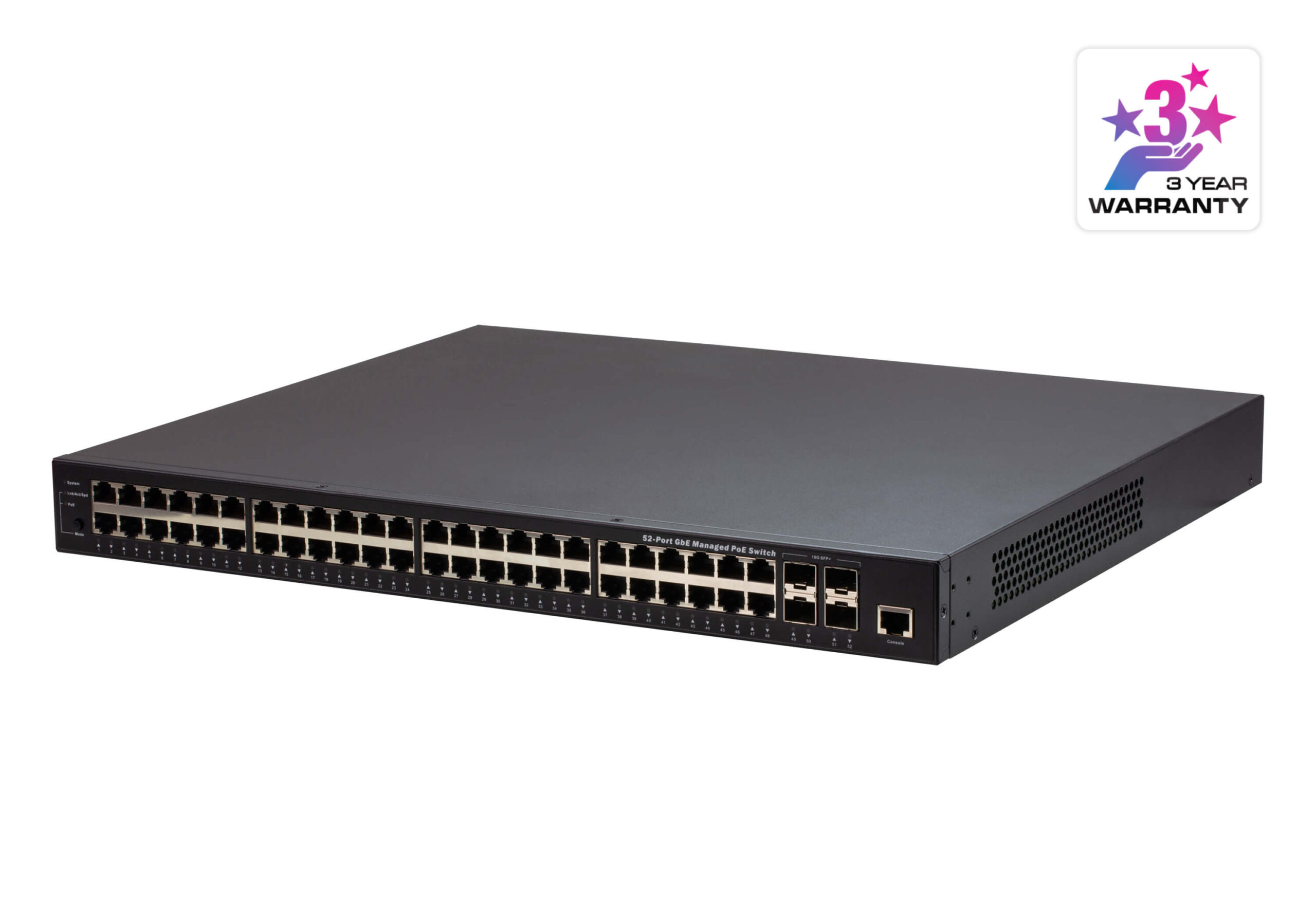 Switch gestito GbE PoE a 52 porte, ES0152P