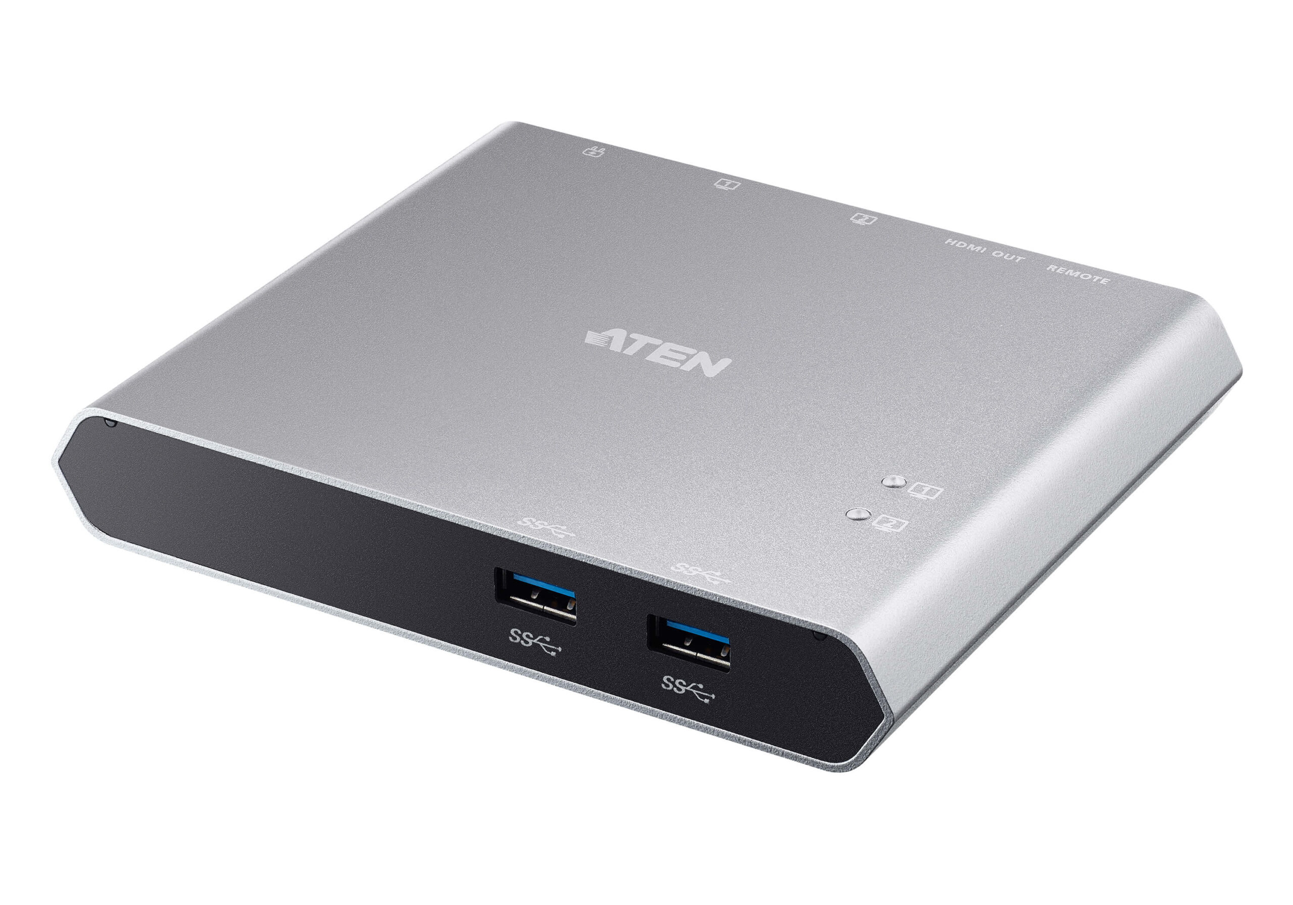 Switch Dock USB-C™ Gen 1 a 2 porte con pass-through dell'alimentazione, US3310
