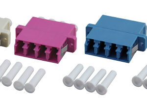 Adattatore Quadrupolo LC/PC Monomodale plastica