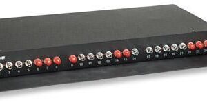 Cassetto Ottico 19'' con 24 bussole ST Nero