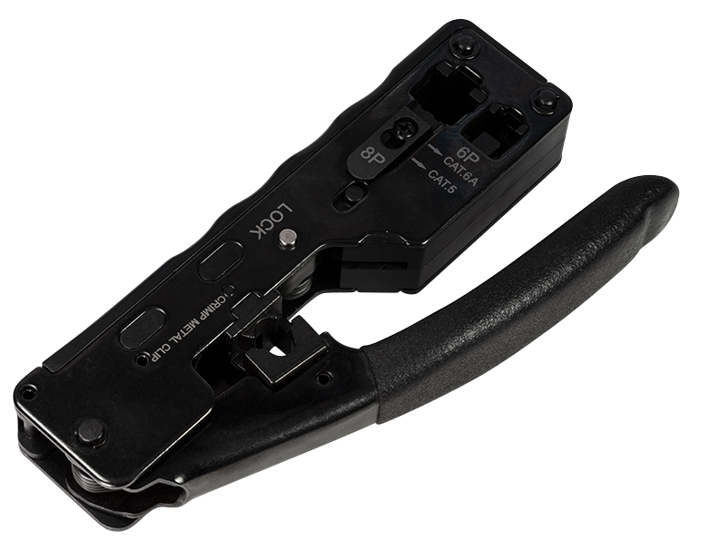 Pinza di Crimpatura per CAT.5E CAT.6 CAT.6A CAT.7 e RJ11/12