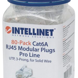 Confezione 80 plug Modulari Pro Line RJ45 Cat.6A