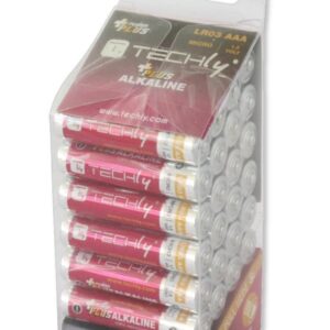 Multipack 24 Batterie Power Plus Mini Stilo AAA Alcaline LR03 1,5V