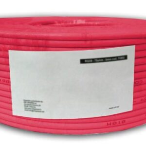 Matassa F/UTP Cavo Cat.5E CCA 100m Flessibile Rosso