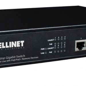 Switch 8 porte Gigabit PoE+