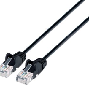 Cavo patch di rete Cat6 UTP Slim  2 m Nero