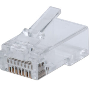 Confezione 50 Plug modulari RJ45 Cat5e FastCrimp