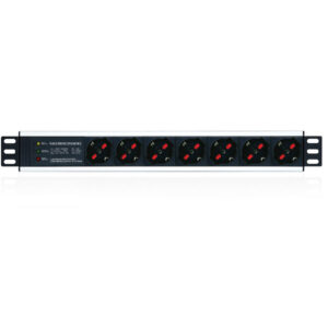 Multipresa 7 Posti da Rack 19'' con Protezione