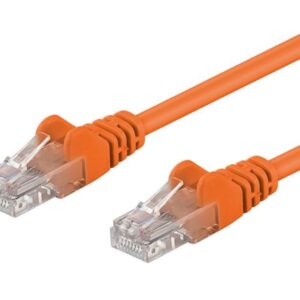 Cavo di rete Patch CCA Cat. 6 Arancio UTP 3 m