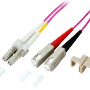 Cavo Fibra Ottica Multimodale OM4 SC/LC 50/125 3 m