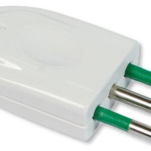 Spina 2P+T 10A Bianco