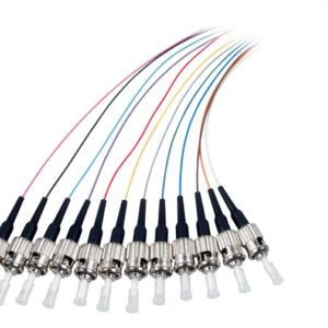 Set 12 Pigtail Fibra Ottica Multimodale OM3 ST 50/125 2 m