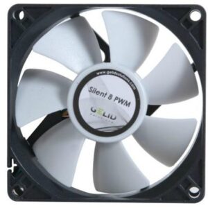 Ventola Silent 80x80x25 12V con Controllo Intelligente PWM