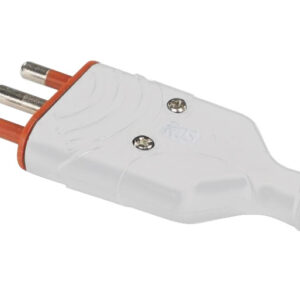 Spina Mobile in Gomma 16A 250V Bianco