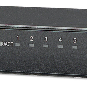 Switch Hub Ethernet 10/100Mbps 8 Porte Desktop in Metallo