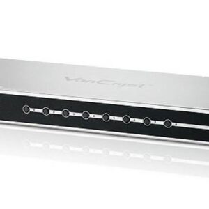 Switch Audio Video HDMI 8 porte con Telecomando IR, VS0801H