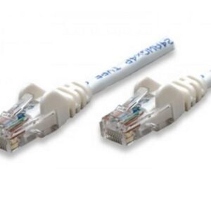 Cavo di rete Patch in CCA Cat. 6 Bianco UTP 0,5 mt