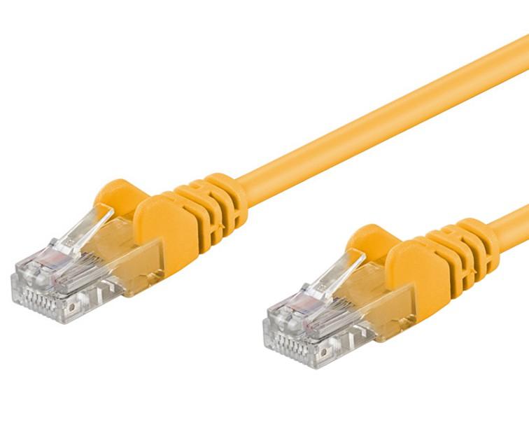 Cavo di rete Patch CCA Cat. 6 Giallo UTP 1,5 m