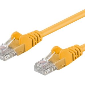 Cavo di rete Patch CCA Cat. 6 Giallo UTP 3 m